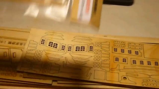 Обзор деревянного набора модели Holland Royal Yacht d'Oro 1:80 производитель Китай. смотреть онлайн