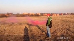 Дымовая шашка Mr Smoke 1 Pink (розовый цветной дым)