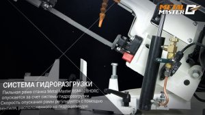 Ленточнопильный станок с гидроразгрузкой Metal Master BSM-128HDRC. Обзор.