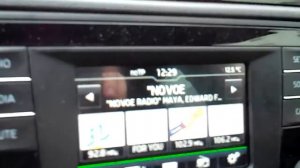 Skoda Rapid Ambition 2015. NEW SWING2. Работа парктроников.