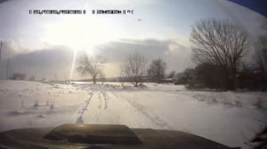 УАЗ ПАТРИОТ ТД 27 по плотному снегу.