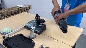 Mở Hộp Máy hút bụi lau nhà Tefal X-Combo GF3039KO