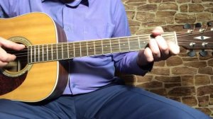 Аккорд Am/F# на гитаре