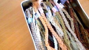 Хранение ниток мулине.