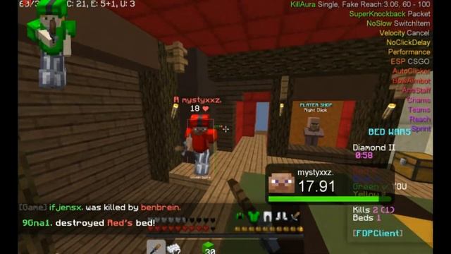 BEST HACK CLIENT FOR MINECRAFT 1.8.9? || Herobrine.org смотреть онлайн