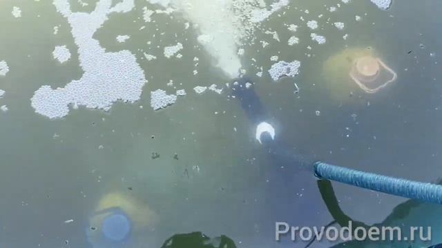 Трубка Вентури для аэрации пруда. Эксперимент.