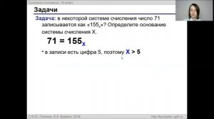 Урок 12. Системы счисления. ИКТ 10 класс по Полякову