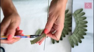 Мастер класс. Суккулент из гофрированной бумаги. Hand made paper flowers