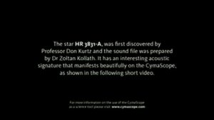 Кимаскоп-Звук звезды