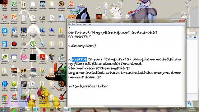 Angry Birds Space hack android no root смотреть онлайн