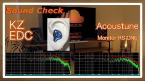 KZ EDC vs Acoustune Monitor RS ONE [IEMs Chinese In-Ear headphones Sound Comparison 中華イヤホン音比較]