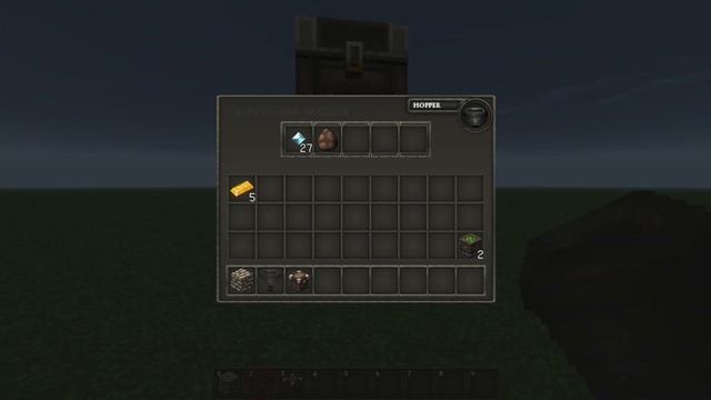 minecraft - Как воровать с помощью воронки из сундуков смотреть онлайн