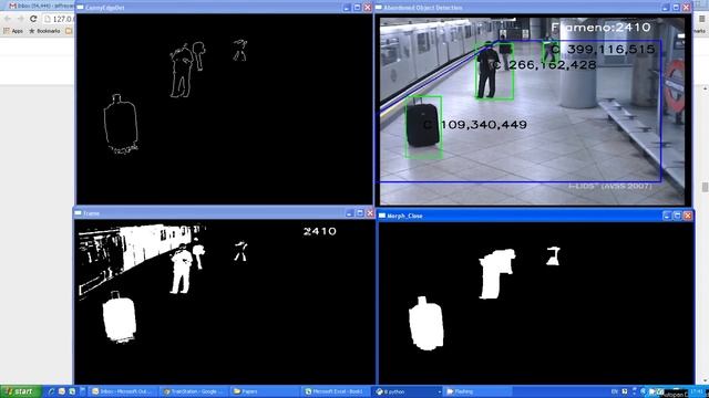 Abandoned Object Detection - with script смотреть онлайн