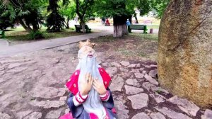 г.Челябинск. Парк Пушкина. Детский городок. У Лукоморья. 27.08.2021г.