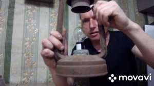 Светильник из керосиновой лампы