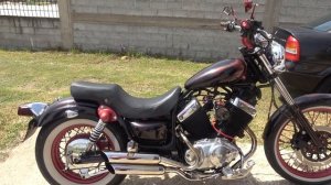 YAMAHA VIRAGO 400 sound exhaust
