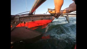 КрасноярскоеВодоХранилище КВХ катамаран парус Приморск