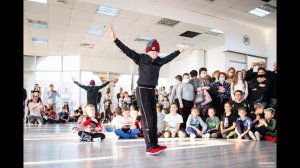 Hip-hop / Break-dance battle в Курске! Winter dance battle. Школа танцев Dance Life.