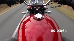 Royal Enfield Interceptor 650 - Acceleration tests 0-100 kph / 0-60 mph