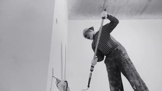 нанесение шпатлевки #danogips jet5 валиком смотреть онлайн