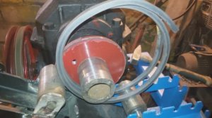 Станок для холодной ковки. Кручу кольца.