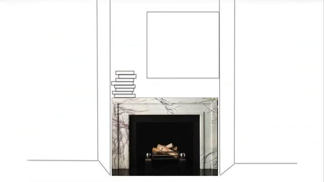 5 вариантов развески картин над камином. 5 ways to hang artworks above the fireplace. смотреть онлайн