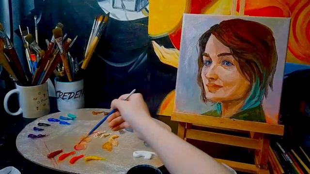 Масло масляное | Портретные процессы | Стрим 9 смотреть онлайн