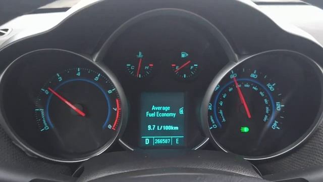Chevrolet Cruze 2013 USA - 1.4turbo - Расход топлива смотреть онлайн