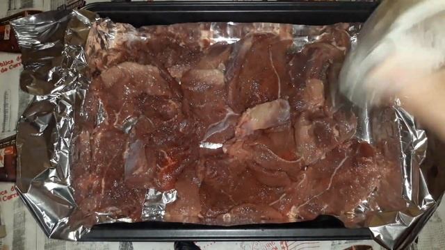 Мясо по-орловски или мясо по-французски. Очень нежная телятина.
