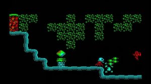 БК-0011М, игра Attack to the Earth (BK-0011M, Attack to the Earth)