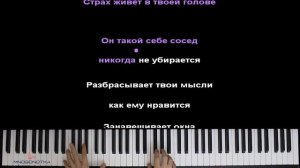 @VideoPhoenix - Не паникуй ● караоке | PIANO_KARAOKE ● ᴴᴰ + НОТЫ & MIDI