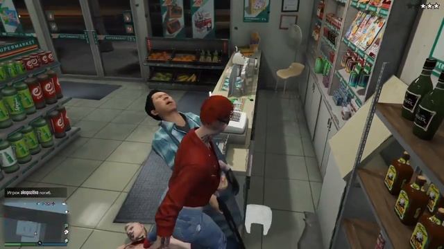 GTA ONLINE - Смешная нарезка (Олег Брейн и Алекс Позитив) #4 смотреть онлайн