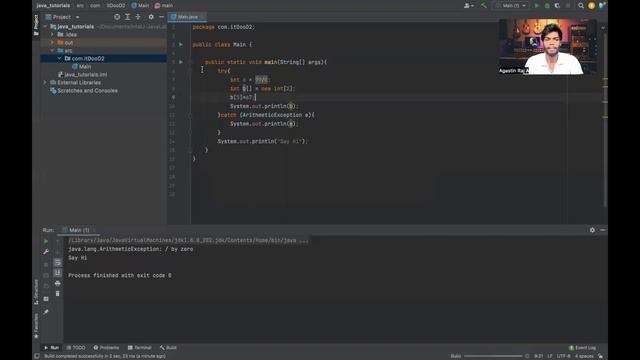 Java Complete Crash Course for Beginners (English/Tamil) L7 - Exception Handling & Garbage Collecto