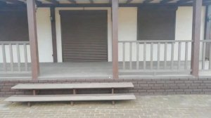 Поручни из ДПК для крыльца на заказ