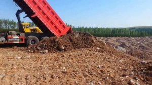 Строительство военного объекта, Разработка грунта с вывозом, и забивка свай