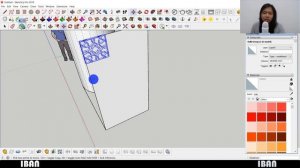 3D Pattern Melengkung Sketchup (Flowify tools)