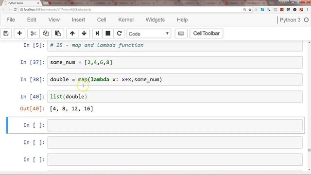 Python 3 Programming Tutorial | #2 Python map and lambda function to process lists