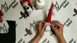 Новогодняя игрушка из лампочек