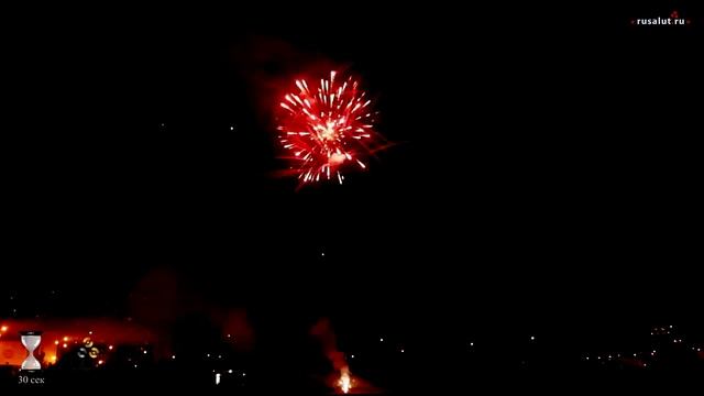 Батарея салютов "С наступающим" (с фонтаном) смотреть онлайн