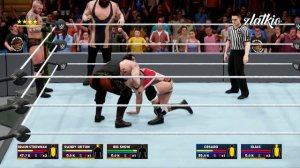 The Bar & Elias vs. Randy Orton & Braun Strowman & Big Show - WWE Tag Team Match !!!