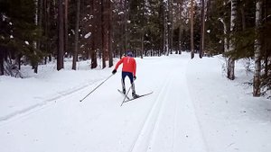 Одновременный двухшажный подъёмный коньковый ход левосторонний правосторонний