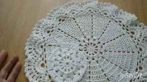 МАСТЕР КЛАСС АЖУРНАЯ САЛФЕТКА ДЛЯ СЕРВИРОВКИ ЧАСТЬ 1