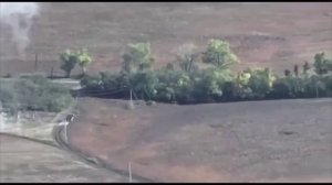 Удар по украинской ЗУ-23-2