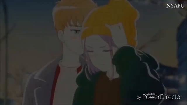 Аниме клип - А он тебя целует говорит что любит