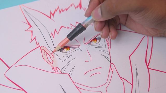 How To Draw Naruto Baryon Mode | BORUTO : Naruto Next Generations смотреть онлайн