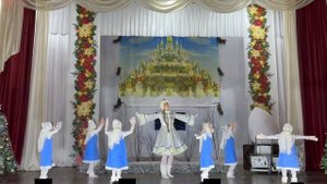Танец «Рукавички» из новогодней сказки «В гостях у снегурочки»