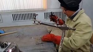 Инвекторная сварка аппаратом  (ресанта)