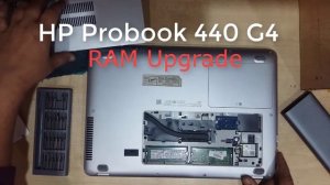 HP Probook 440 G4 RAM Upgrade