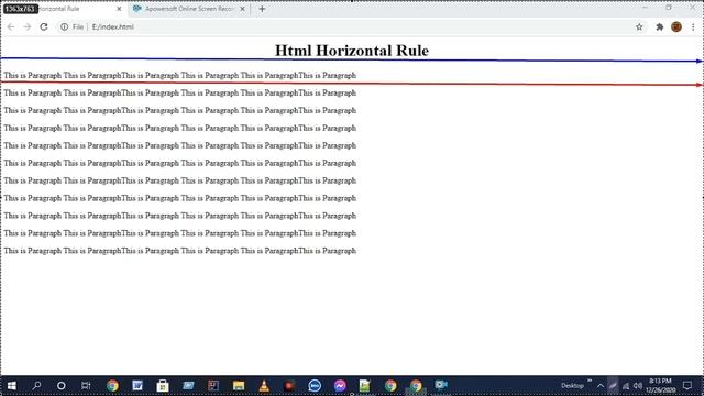 HTML Horizontal Rule , How to do HTML Horizontal Rule |Coding Zakir|