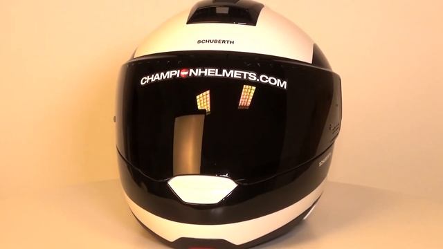 Schuberth C4 Pro Fragment White & Black Glossy - ChampionHelmets.com смотреть онлайн